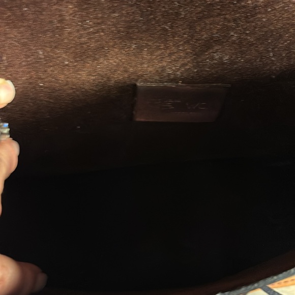 Brown vintage Leather Shoulder Bag - Picture 7 of 7